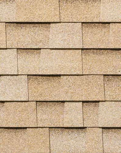 Malarkey Highlander shingle in Golden Amber